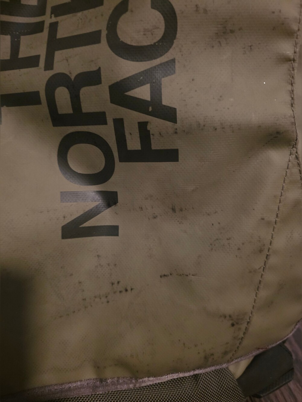 The North Face Olive Green Rolling Duffle Bag - Picture 3 of 7
